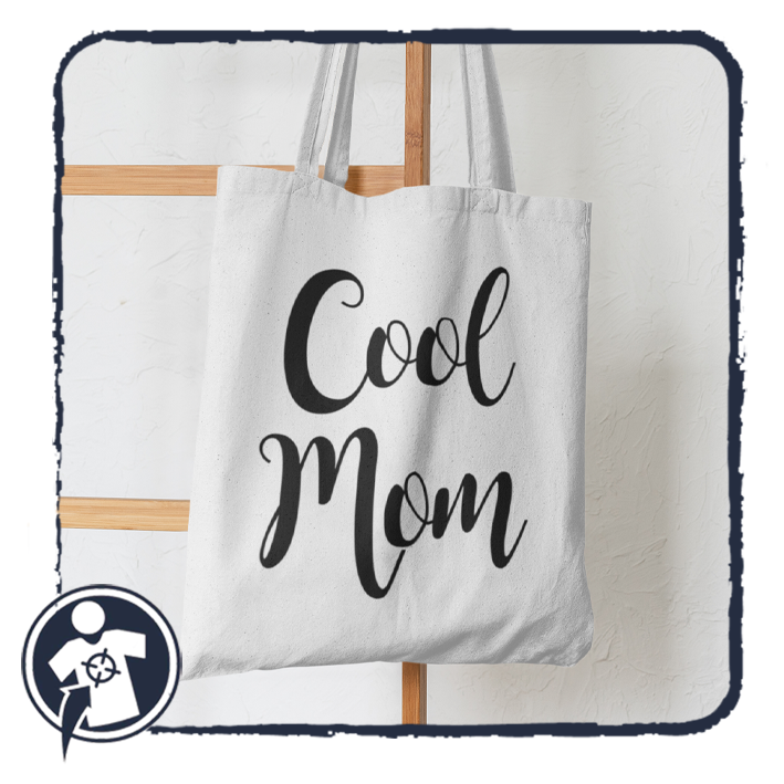 Cool Mom - feliratos Anyák napi vászonszatyor