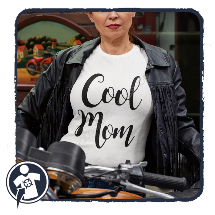 Cool Mom - feliratos NŐI póló