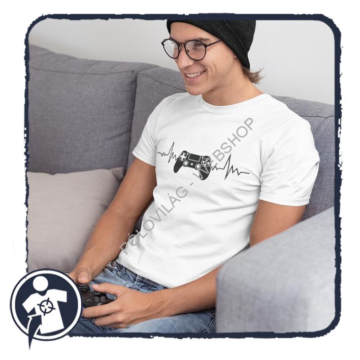 Gamer EKG - póló