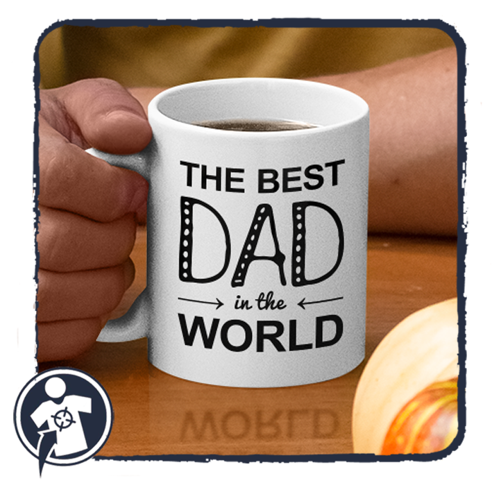 THE BEST DAD in the WORLD - feliratos apa bögre