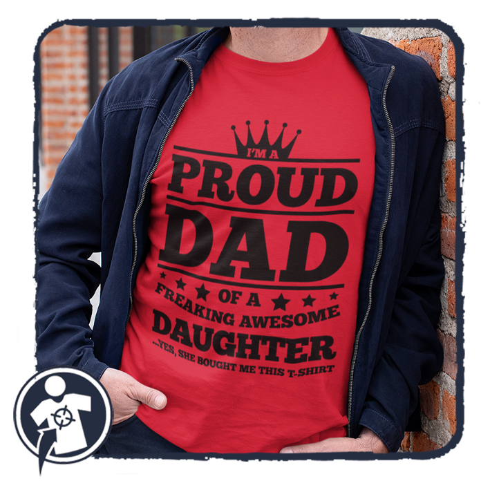 Büszke Apa vagyok! Van egy csodálatos lányom és ezt a pólót is tőle kaptam ;) 