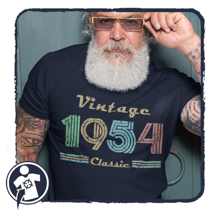 Szülinapi póló - Vintage Classic Birthday t-shirt - választható évszámmal