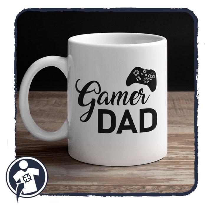 GAMER DAD - feliratos apa bögre