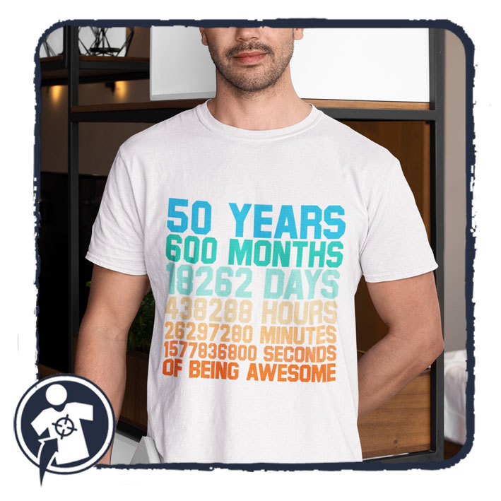 Szülinapi póló - 50. születésnapra