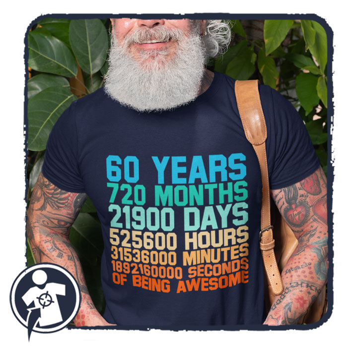 Szülinapi póló - 60. születésnapra