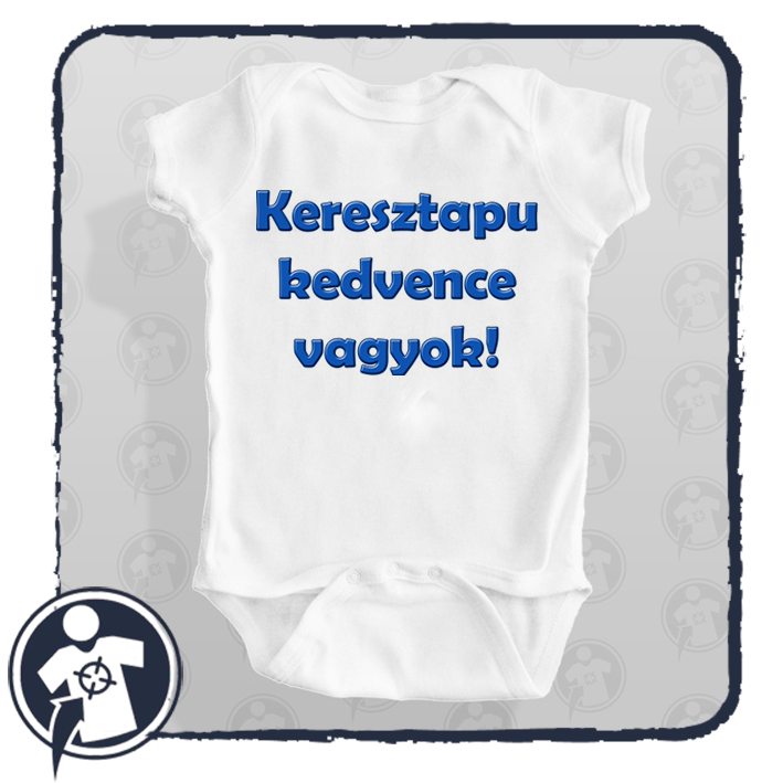 Keresztapu kedvence vagyok!