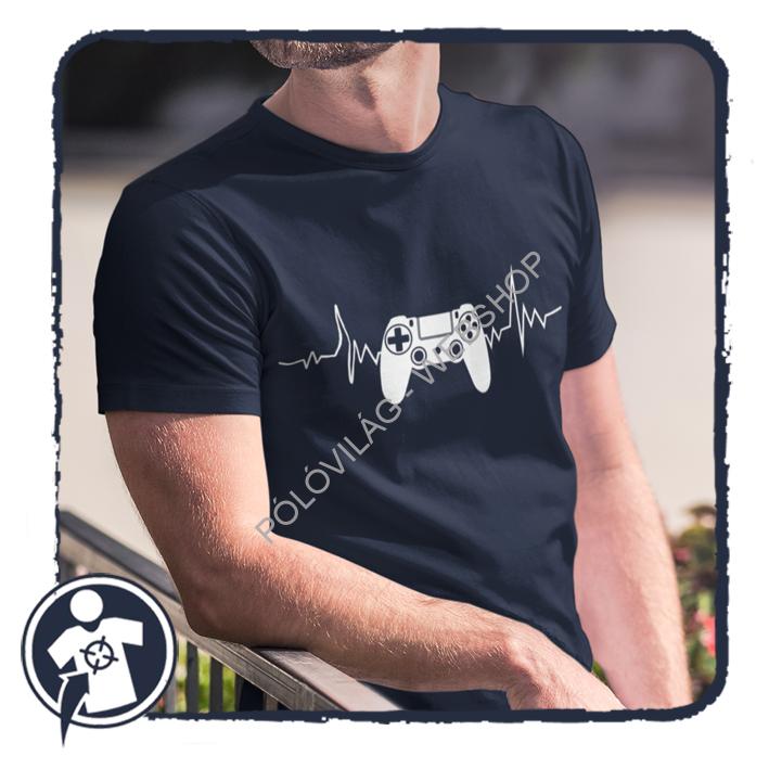 Gamer EKG - póló