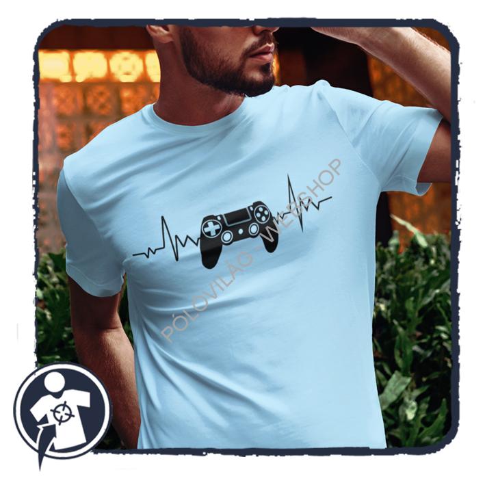 Gamer EKG - póló