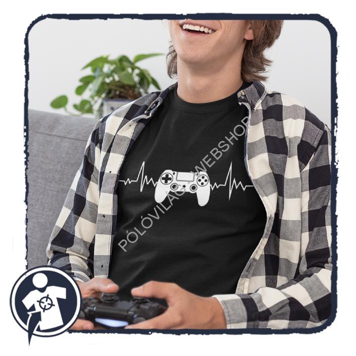 Gamer EKG - póló